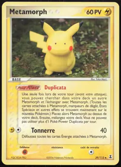Carte Pokemon Metamorph 39/113 Especes Delta Francais - Image 1