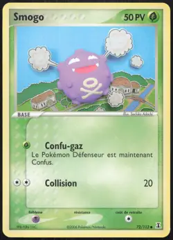 Carte Pokemon Smogo 72/113 Especes Delta Francais - Image 1