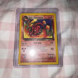 (LP) Dark Charmeleon 32/82 Pokemon Team Rocket W Stamp Promo WOTC - Image 1