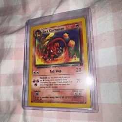 (LP) Dark Charmeleon 32/82 Pokemon Team Rocket W Stamp Promo WOTC - Image 3