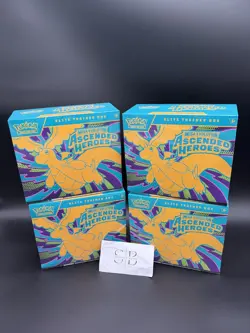 Pokemon Ascended Heroes Elite Trainer Box ETB Sealed Lot of 4 - Image 1