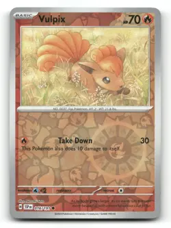 Vulpix 016/191 - Surging Sparks Reverse Holo - Pokemon Card NM/M - Image 1