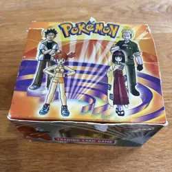 Empty Gym Heroes Booster Box Pokemon - Image 1