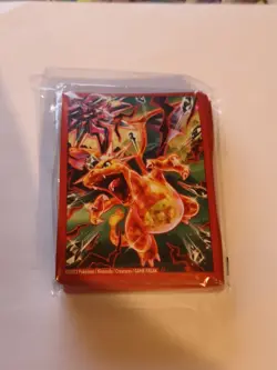 Pokemon Kartenhullen Glurak Ex Premium Kollektion 65 St. Sleeves NEU Ovp Sealed - Image 1