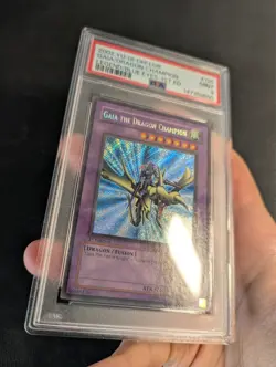 Yugioh Gaia the Dragon Champion LOB-125 1st PSA 9 + Octavius GLAS 1st PSA 10 - Image 5