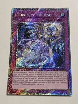 Dominus Impulse RA05-EN080 Platinum Secret Rare Yugioh Rarity Collection 5 PSR - Image 1