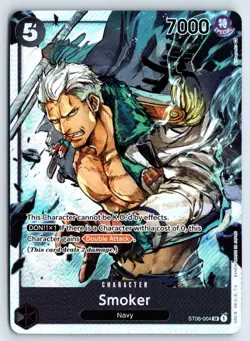Smoker ST06-004 One Piece Starter Deck 6: Absolute Justice Super Rare Near Mint - Image 1