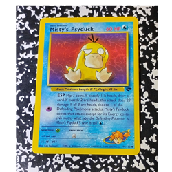 Wizards of the Coast Misty's Psyduck Gym Challenge 90/132 English Common 1st Ed… - Image 1