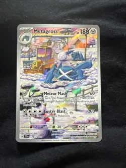 Metagross 178/162 Illustration Rare Temporal Forces Pokemon Card TCG English NM - Image 1