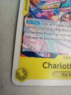4X Charlotte Pudding OP03-112 Rare Yellow One Piece Card TCG English - Image 5