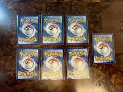Pikachu Full Art 005/025 Pokemon TCG 25th Anniversary x (7 Cards) - Image 2