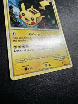LP Pikachu HGSS HGSS03 Promo Holo black star English pokemon rare card - Image 5