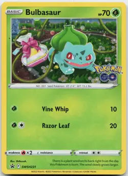 Bulbasaur - Holo Promo SWSH: Sword & Shield Promo Cards SWSH231 NM - Image 1