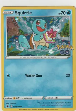 Squirtle SWSH: Sword & Shield Promo Cards SWSD SWSH233 NM - Image 1