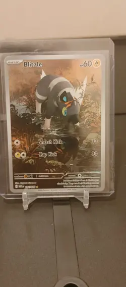 Pokemon TCG SV White Flare Blitzle Card 114/086 Illustration Rare - Image 1