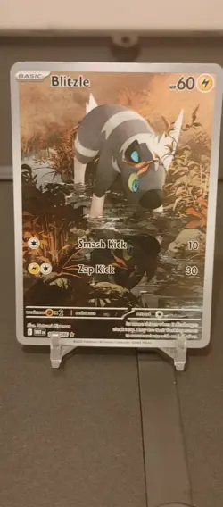 Pokemon TCG SV White Flare Blitzle Card 114/086 Illustration Rare - Image 3