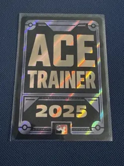 Pokemon Celebratory Fanfare Ace Trainer Insert Card Promo 2025 English - Image 1