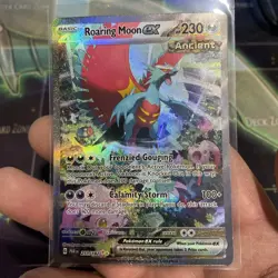 Roaring Moon EX Sir 251/182 Paradox Rift Holo Pokemon TCG Card NM Condition - Image 1