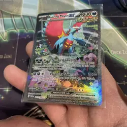 Roaring Moon EX Sir 251/182 Paradox Rift Holo Pokemon TCG Card NM Condition - Image 3