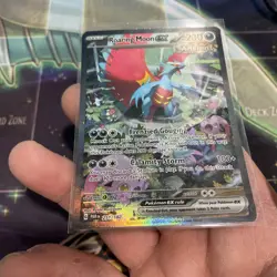 Roaring Moon EX Sir 251/182 Paradox Rift Holo Pokemon TCG Card NM Condition - Image 4