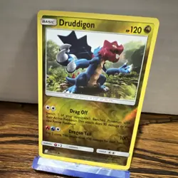 Pokemon Druddigon 157/236 Basic Dragon Card HP 120 ATK 100 Regular Finish - Image 1