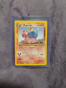 Pokemon TCG Magcargo Neo Revelation Card 33/64 Unlimited Uncommon - Image 1