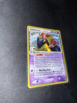 Pokemon TCG Typhlosion Delta Species Holo Rare Card #12/101 EX Dragon Frontiers - Image 1