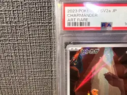 PSA 10 Charmander AR 168/165 SV2a Pokemon Card 151 Japanese 2023 #168 GEM MINT - Image 2