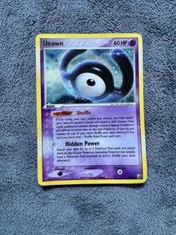 Unown (H) H/28 Unseen Forces Holo 2005 Pokemon Card - Lp - Image 1