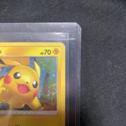 Pikachu SM76 Shining Legends Holo Black Star Promo Pokemon Card - Image 4