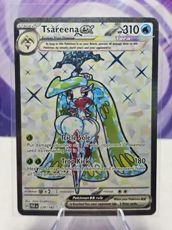 Tsareena ex 220/182 Pokemon Paradox Rift Full Art Ultra Rare Card NM - Image 1