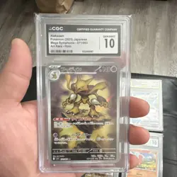 Alakazam 071/063 Mega Symphonia Art Rare Holo CGC 10 Japanese Pokemon Card - Image 1