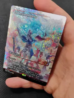 Collective Inferno (Showcase) (Fracture Foil) Lorwyn Eclipsed Foil - Image 2