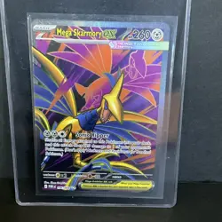 Mega Skarmory EX 106/088 XY Full Art Holo Ultra Rare Pokemon TCG English - Image 2