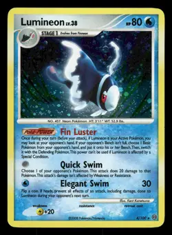 Lumineon 4/100 Stormfront SF Holo MP Swirl - Image 2
