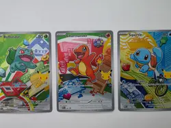 Pokemon First Partners 30th Anniversary Collection Kanto Starter Set MEP 037-039 - Image 1