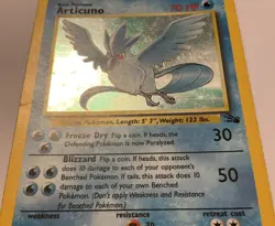 Articuno 2/62 Holo Fossil 1999 Pokemon TCG - Image 5