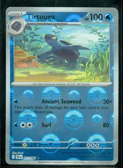 Pokemon TIRTOUGA 022/086 - Black Bolt - Poke Ball Pattern - MINT - Image 1