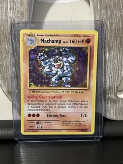 Pokemon Machamp 59/108 XY Evolutions Rare Holo TCG Card 2016 - Image 1