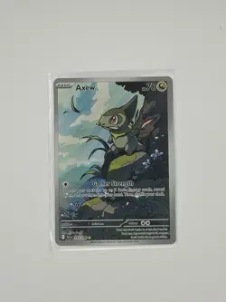 Axew #145/086 IR SV: Black Bolt Pokemon TCG [NM] - Image 1