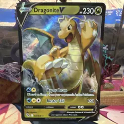 Pokemon Dragonite V Ultra Rare Holo Pokemon GO 049/078 NM - Image 1
