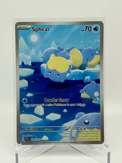 Pokemon Spheal - Illustration Rare SV08: Surging Sparks 199/191 NM - Image 1