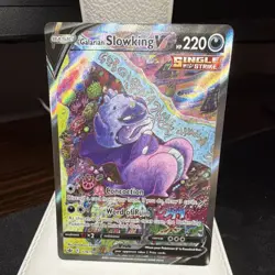 Pokemon Galarian Slowking V 179/198 Chilling Reign Holo Ultra Rare 220HP - Image 1