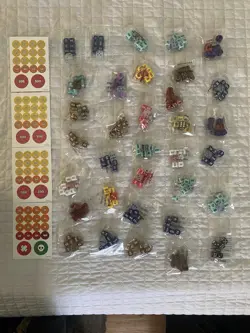 Pokemon TCG Accessories Lot 90+ Dice/Damage Counters/VSTAR Markers & More! - Image 1