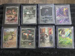 Pokemon TCG Mixed Lot Of 8 Illustration Rare Near Mint - Image 1