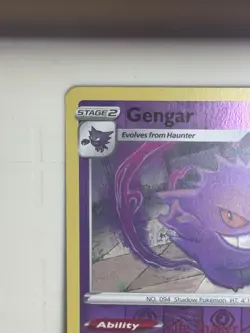 Pokemon TCG Sword And Shield "Gengar" 085/202 REVERSE HOLO RARE - Image 2