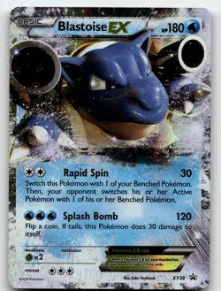 BLASTOISE EX XY30 PROMO XY PROMO POKEMON MODERATELY PLAYED - Image 1