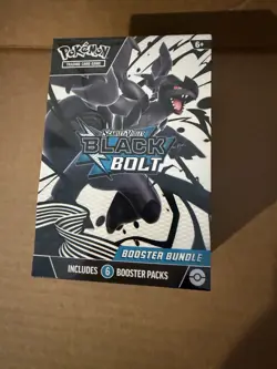 Pokemon TCG Scarlet & Violet Black Bolt Booster Bundle Box Zekrom English - Image 1
