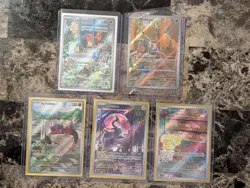 Pokemon Illustration Rare Charmander Miraidon Koraidon Fidough Lot Sealed - Image 1