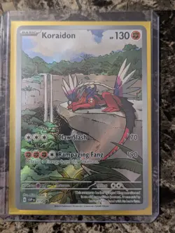 Pokemon Illustration Rare Charmander Miraidon Koraidon Fidough Lot Sealed - Image 4